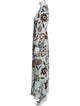 Pearl by Lela Rose Floral Print Long Dress