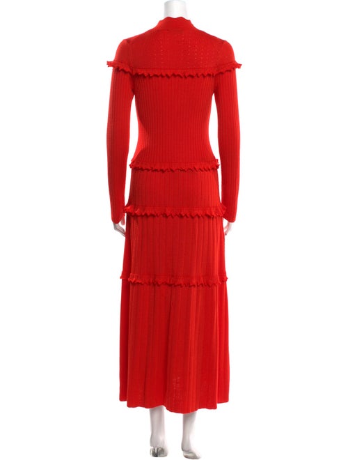 Pearl by Lela Rose Wool Long Dress