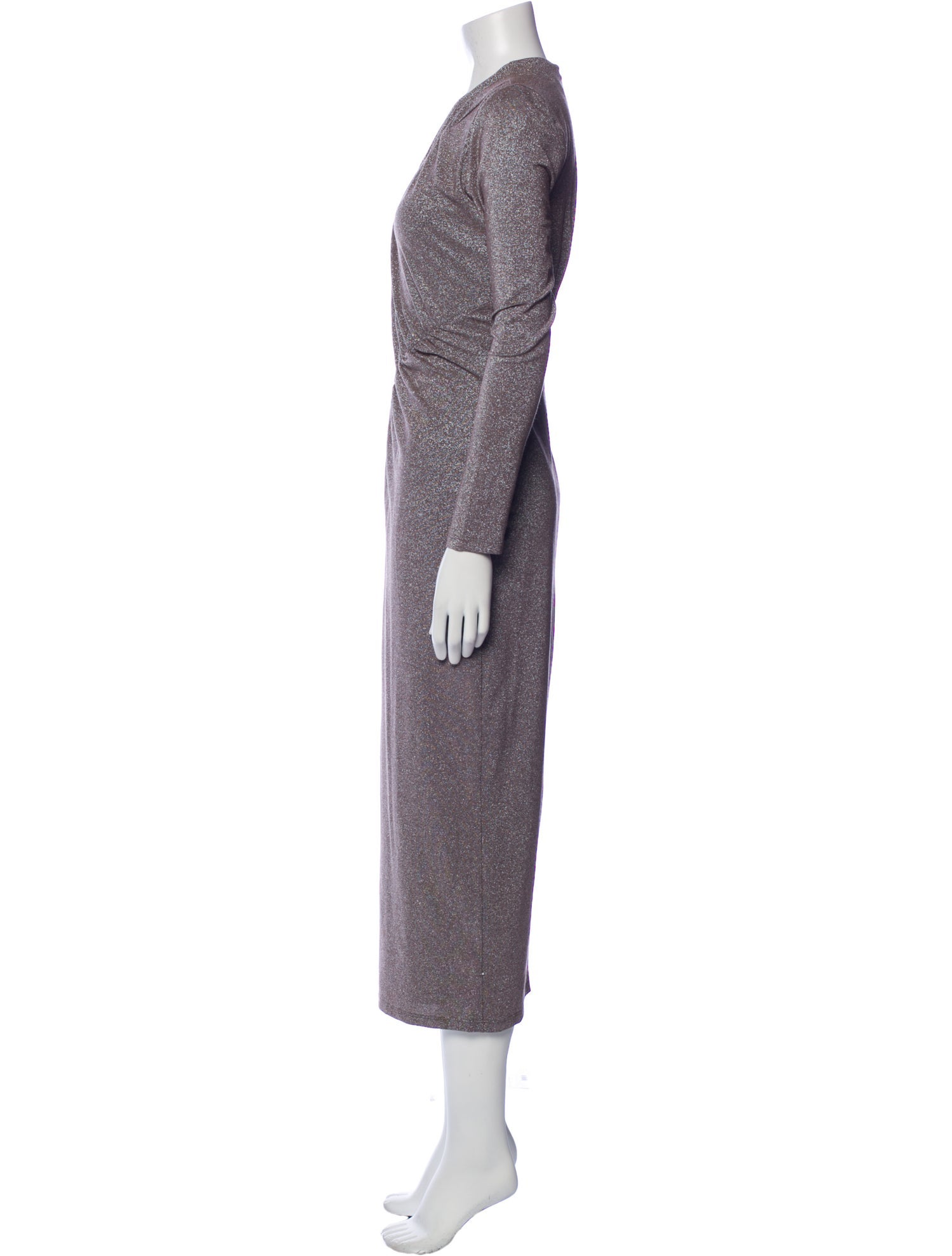 Pearl by Lela Rose Crew Neck Long Dress w/ Tags