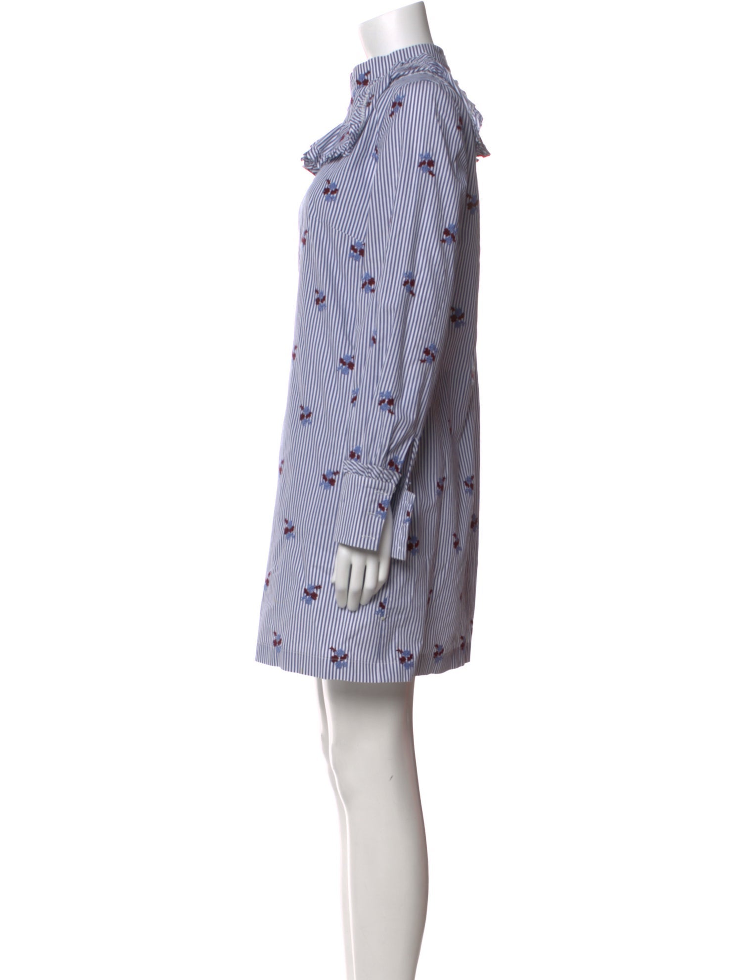 Pearl by Lela Rose Striped Mini Dress