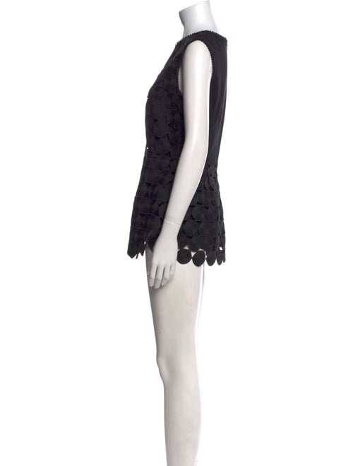 Pearl by Lela Rose Crew Neck Mini Dress