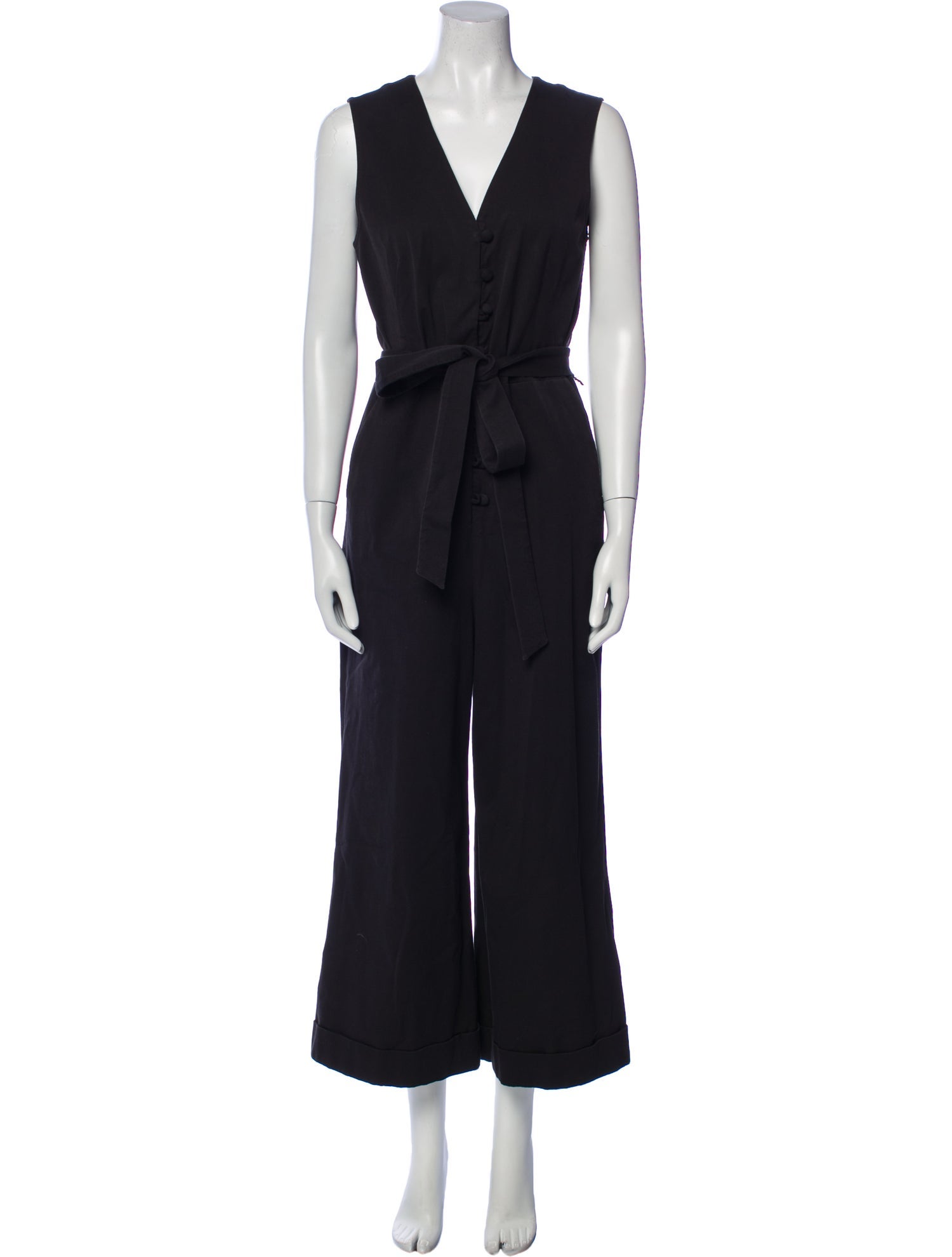 Pearl by Lela Rose V-Neck Jumpsuit