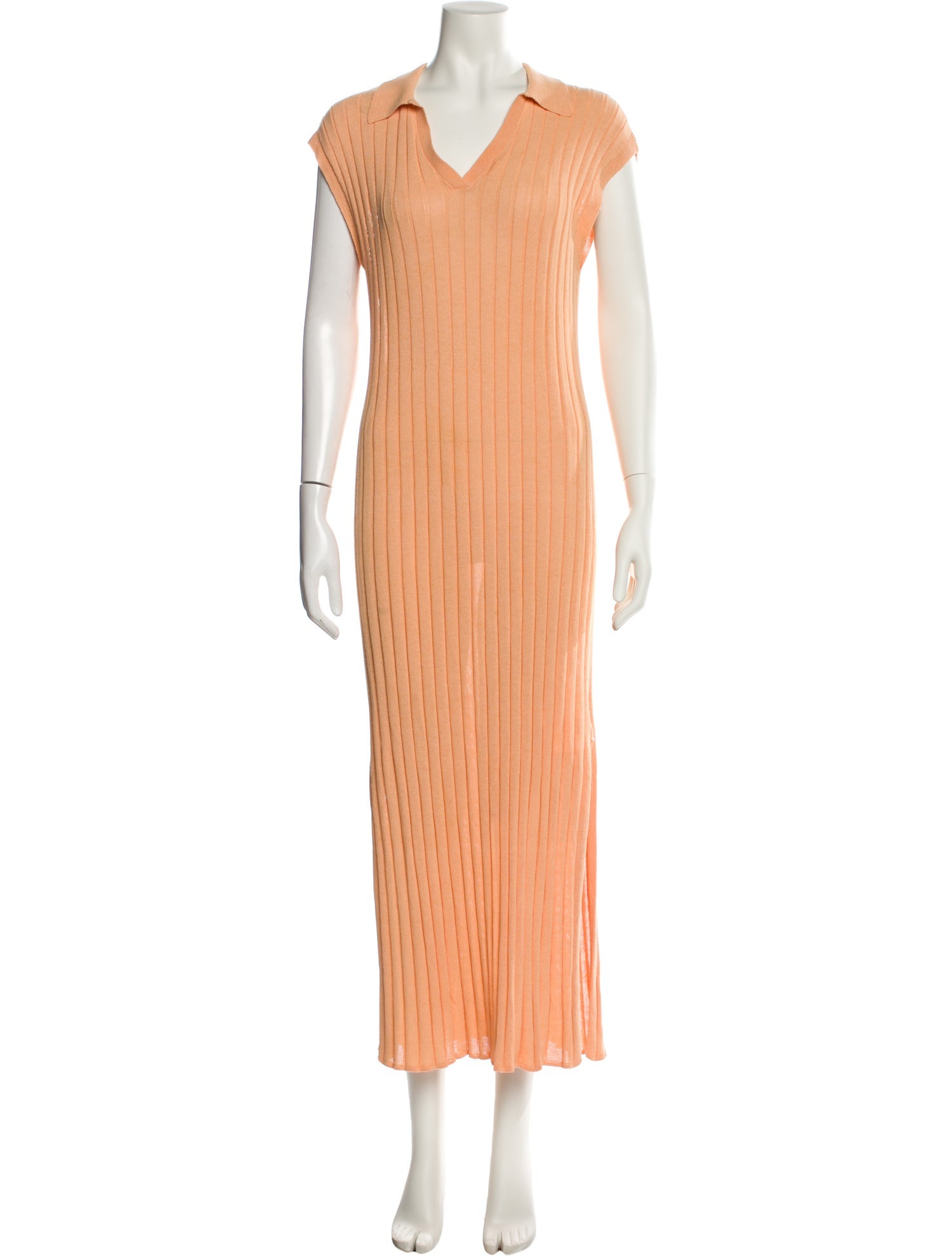 Pearl by Lela Rose Striped Long Dress
