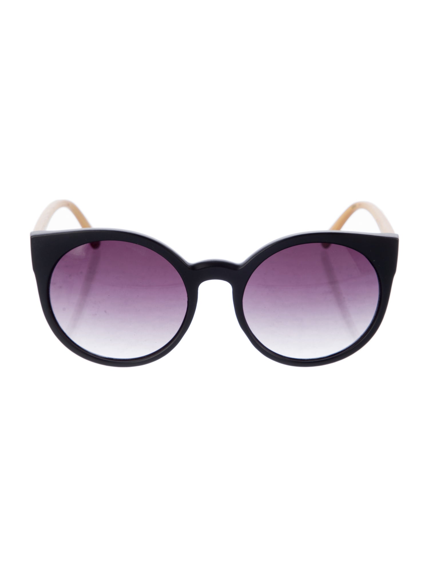PERVERZE Round Gradient Sunglasses