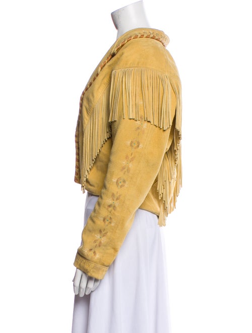 Patricia Wolf Leather Biker Jacket