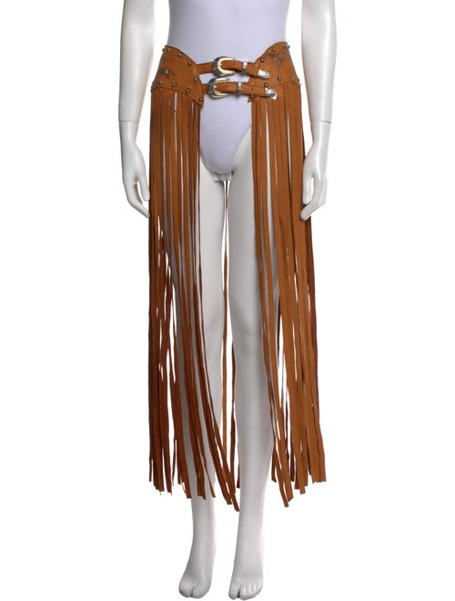 Patricia Wolf Printed Midi Length Skirt