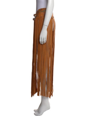 Patricia Wolf Printed Midi Length Skirt