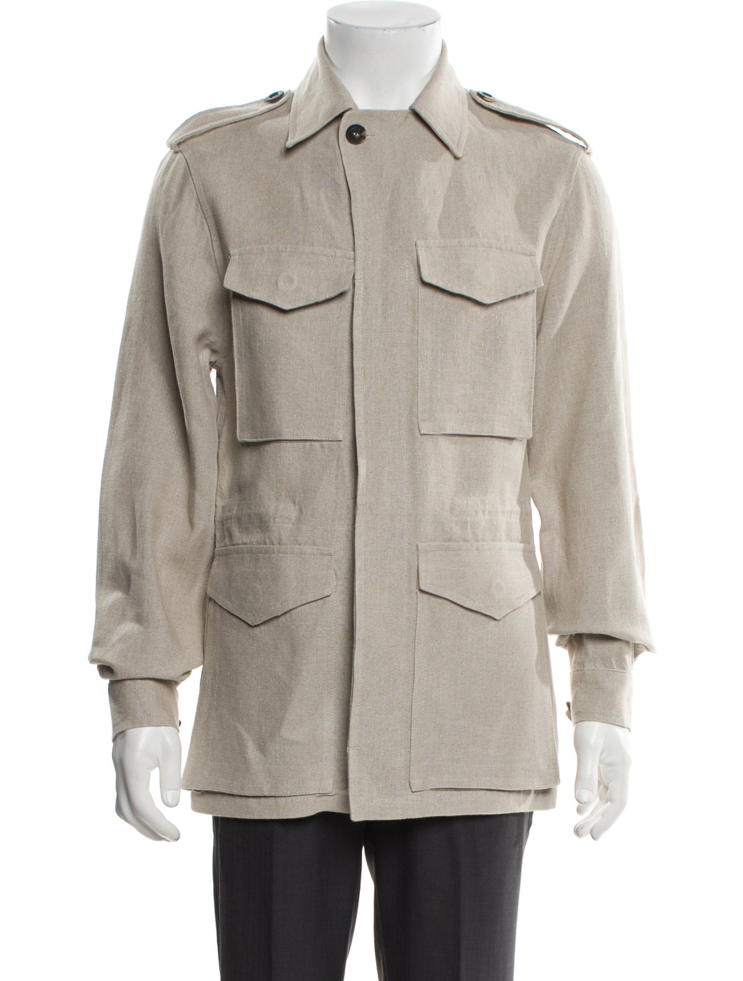 Private White V.C. Linen Utility Jacket