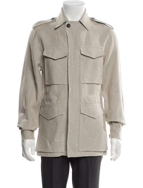 Private White V.C. Linen Utility Jacket