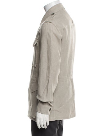 Private White V.C. Linen Utility Jacket