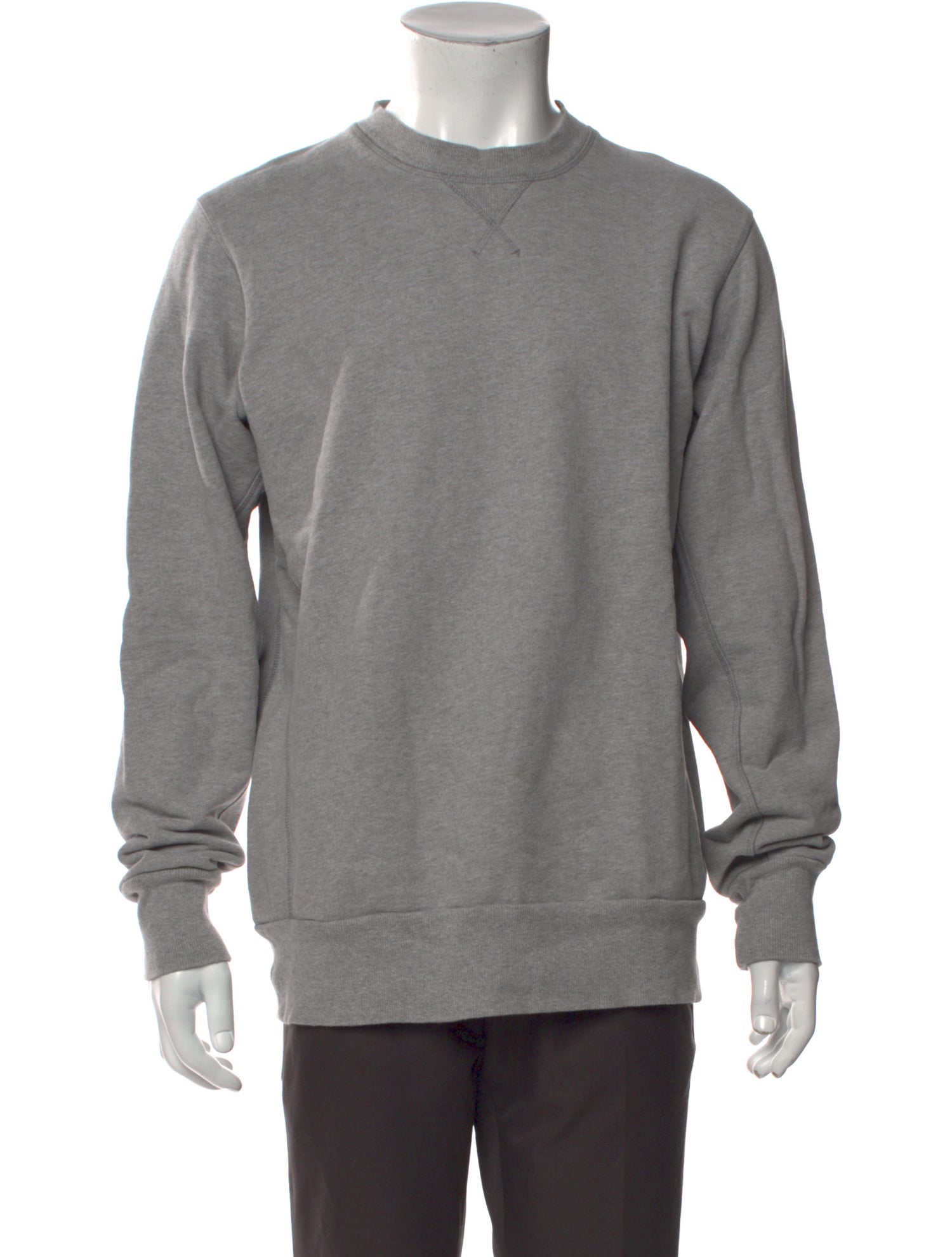 Private White V.C. Crew Neck Long Sleeve Pullover