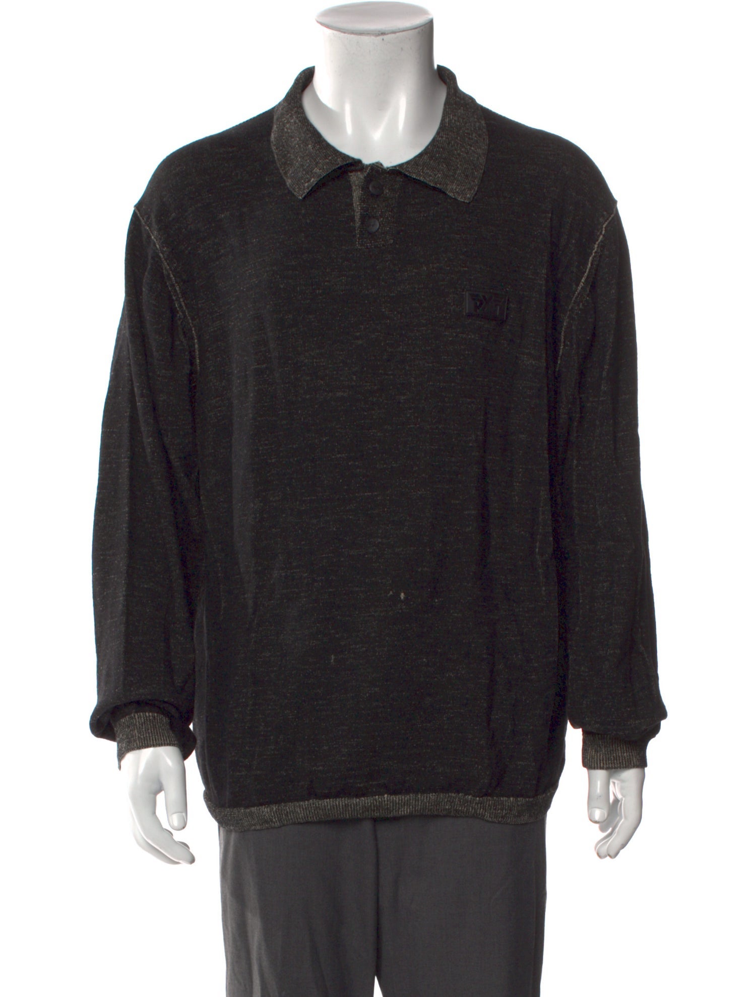 PXG Collar Long Sleeve Polo Sweater