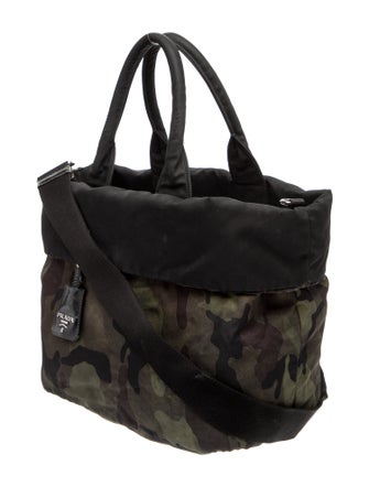 Prada Tessuto Camo Reversible Tote