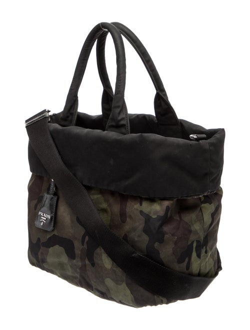 Prada Tessuto Camo Reversible Tote