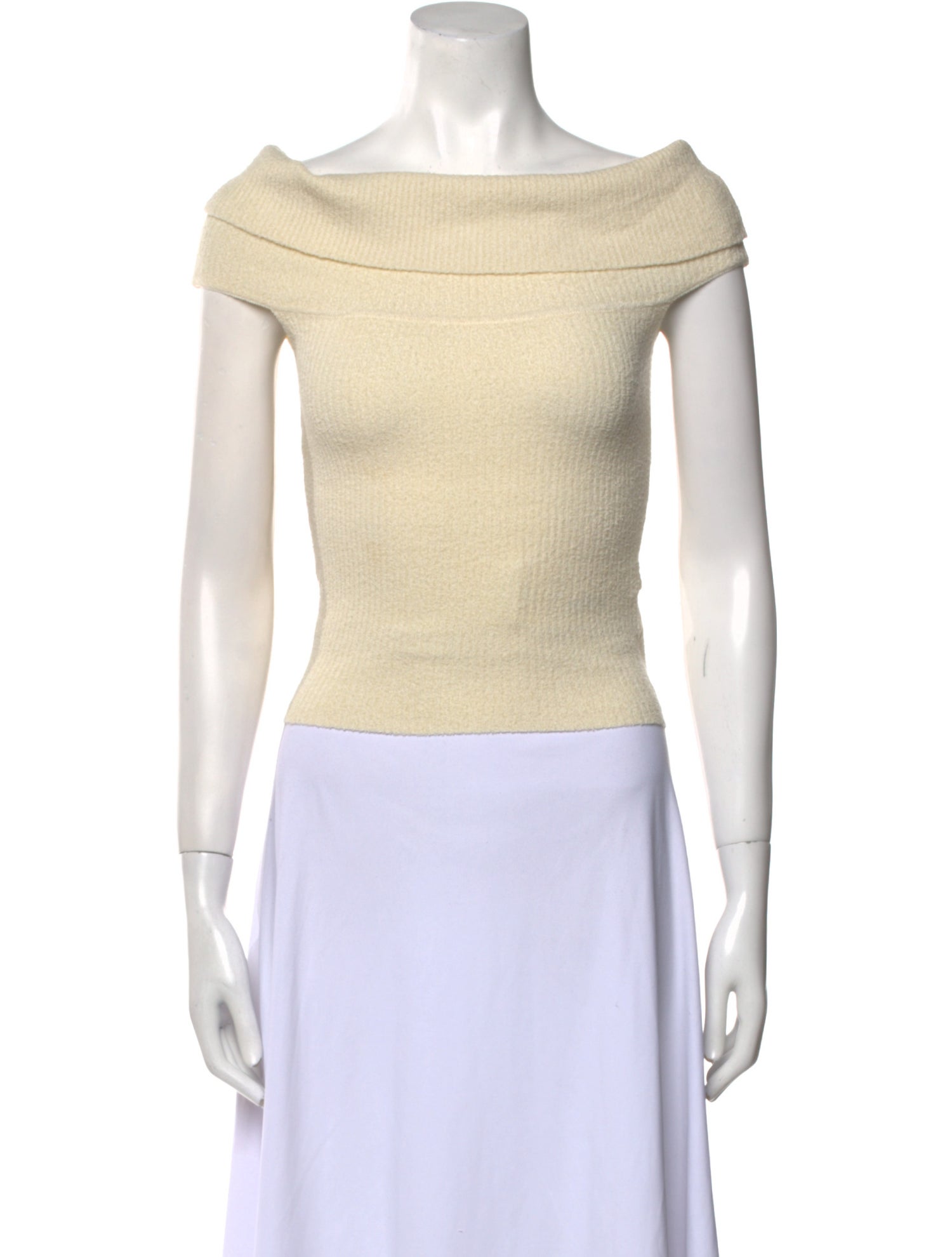Pixie Market Cowl Neck Sleeveless Crop Top