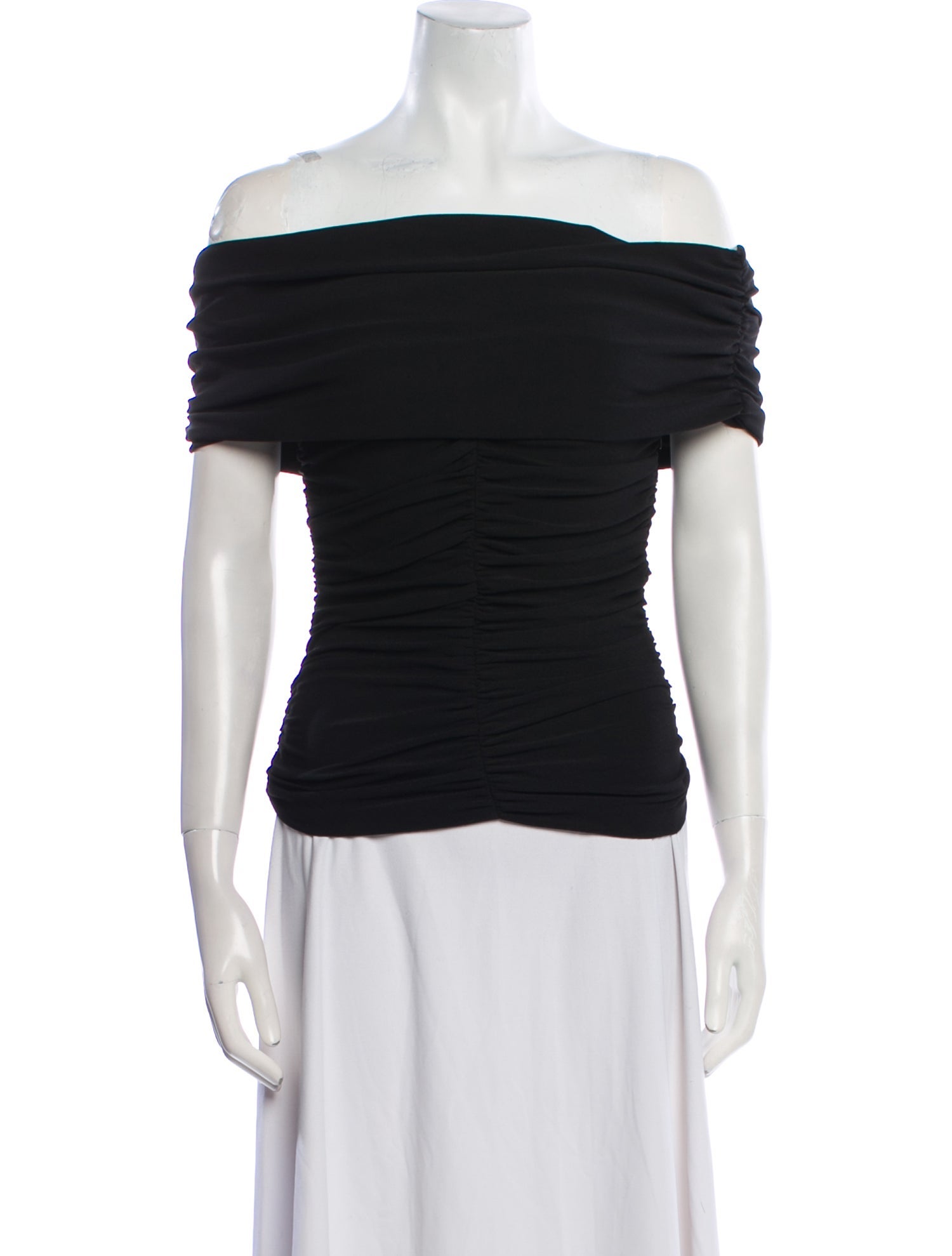 Pixie Market Off-The-Shoulder Short Sleeve Top