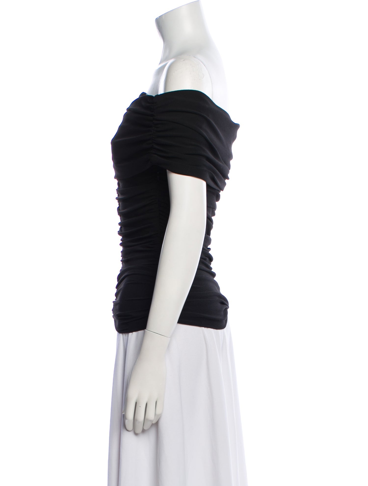 Pixie Market Off-The-Shoulder Short Sleeve Top