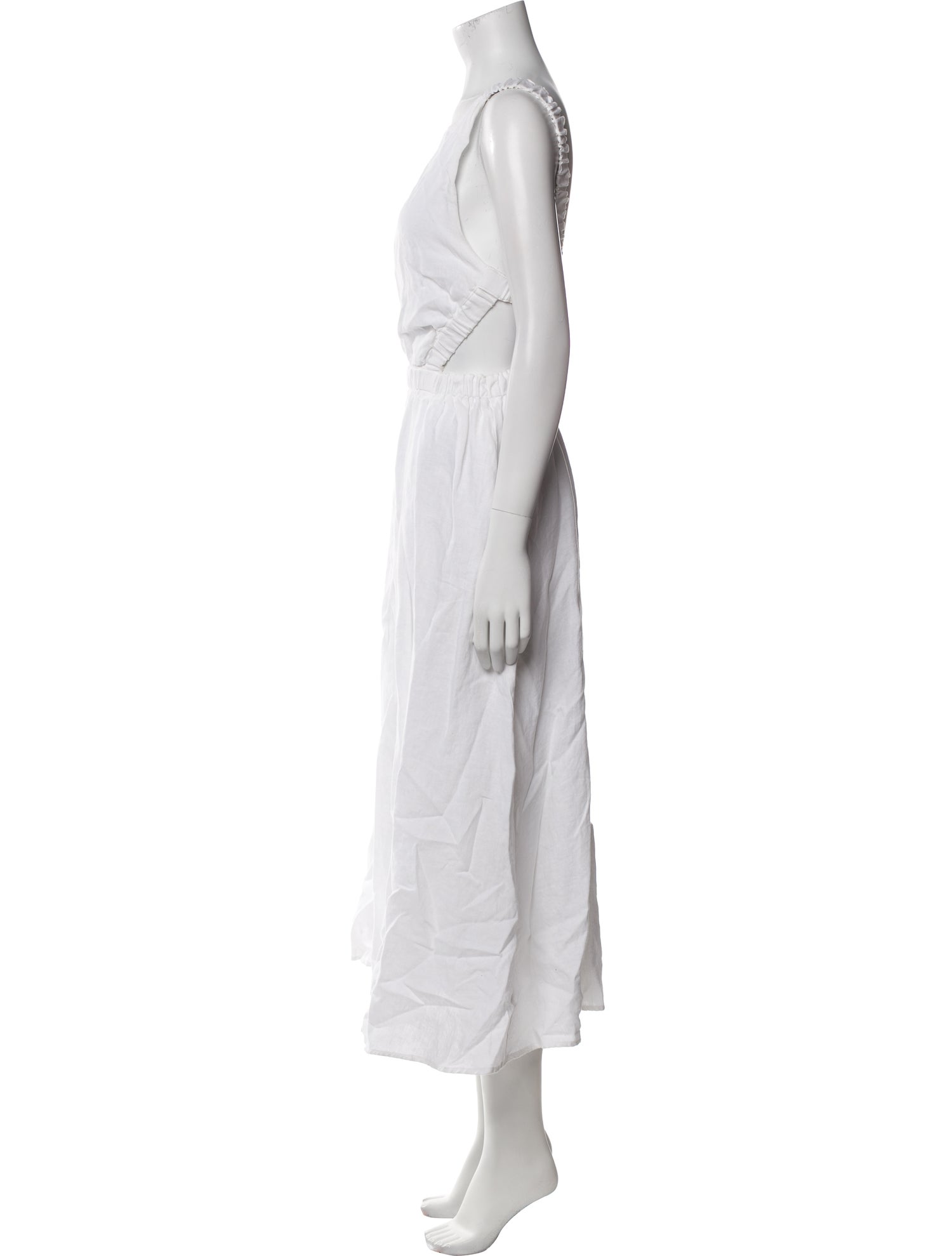 Pixie Market Linen Long Dress