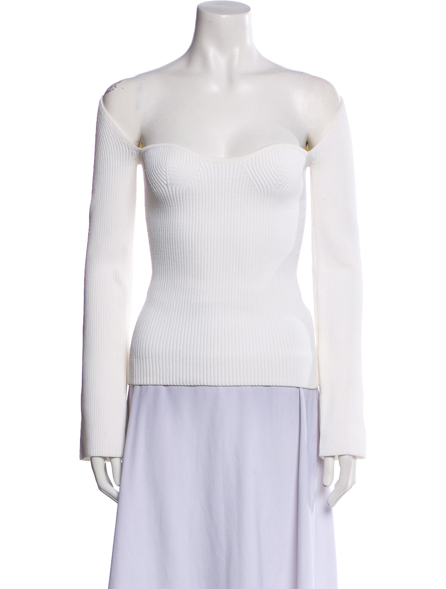 Pixie Market Off-The-Shoulder Long Sleeve Top w/ Tags