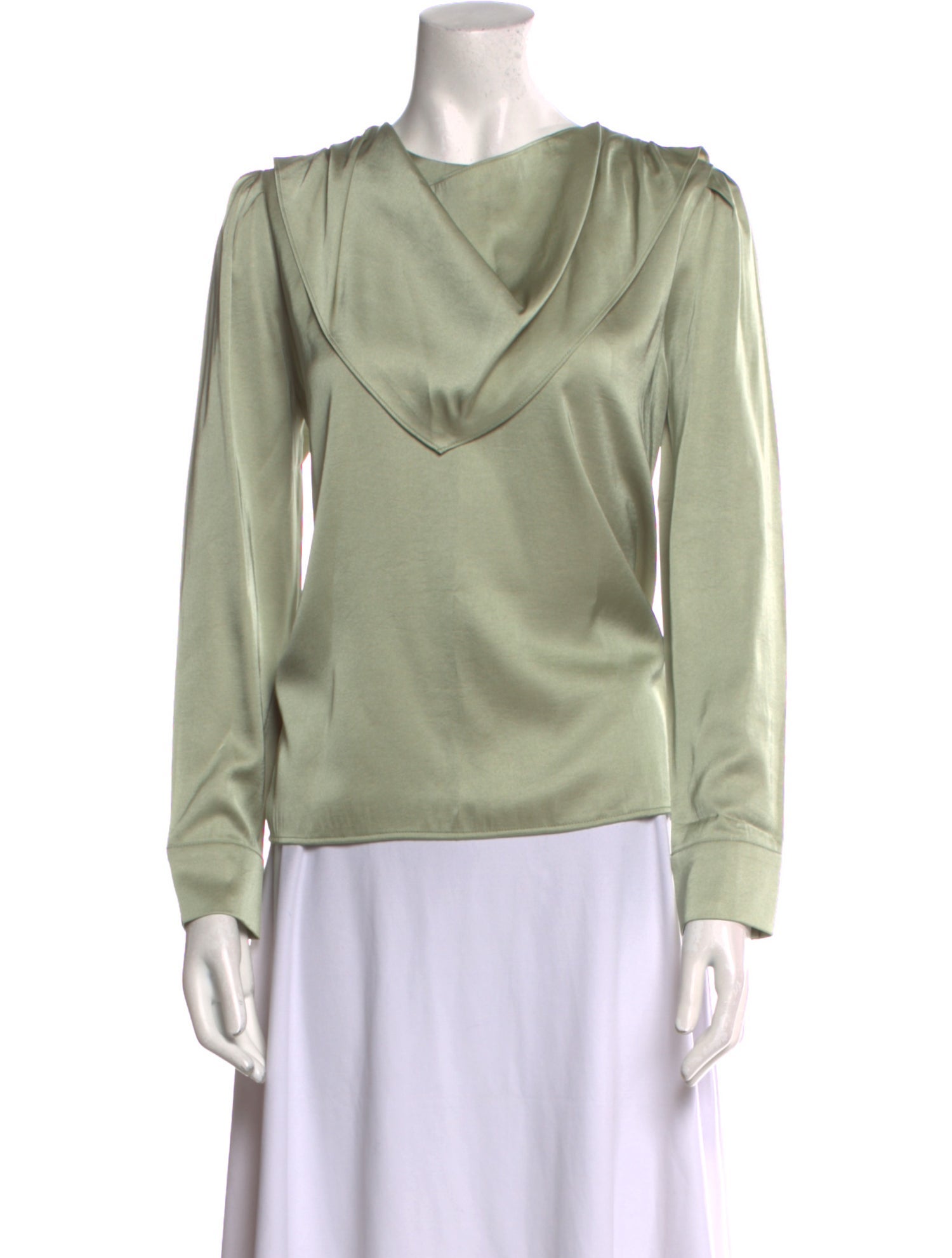 Pixie Market Cowl Neck Long Sleeve Top