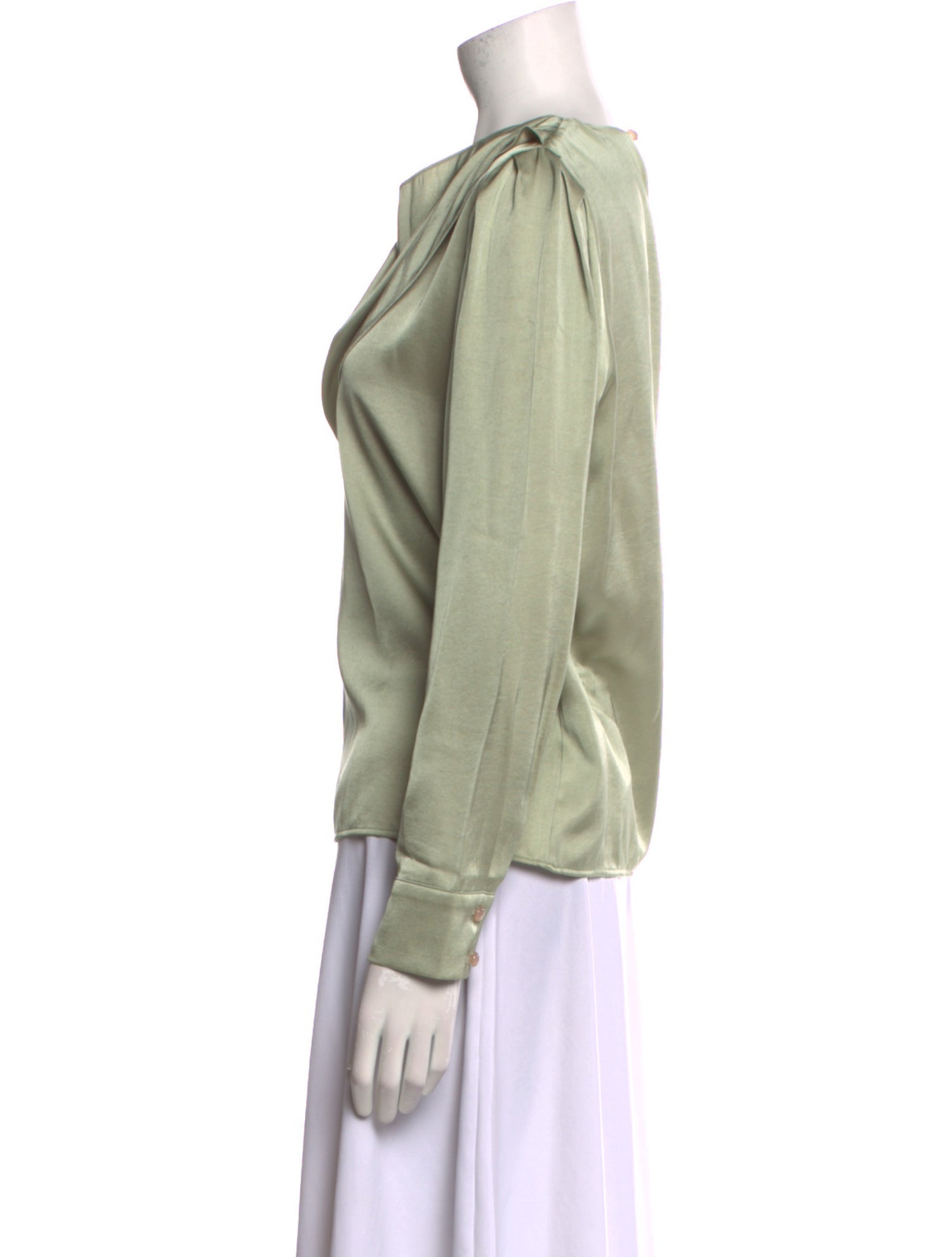 Pixie Market Cowl Neck Long Sleeve Top