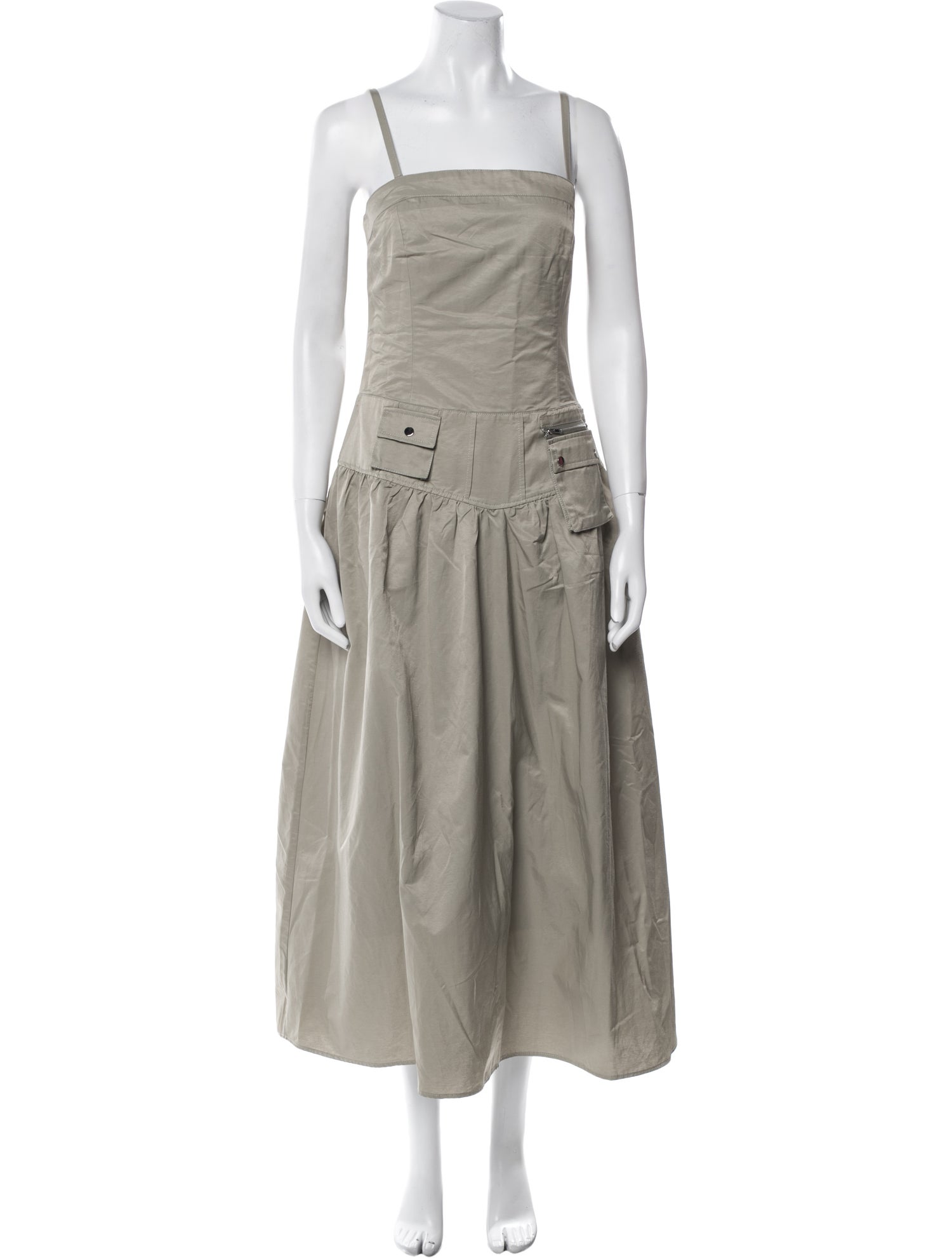 Pixie Market Square Neckline Long Dress