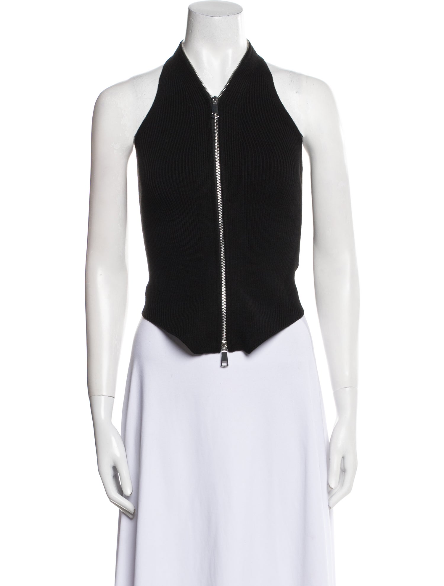 Pixie Market Halterneck Sleeveless Crop Top