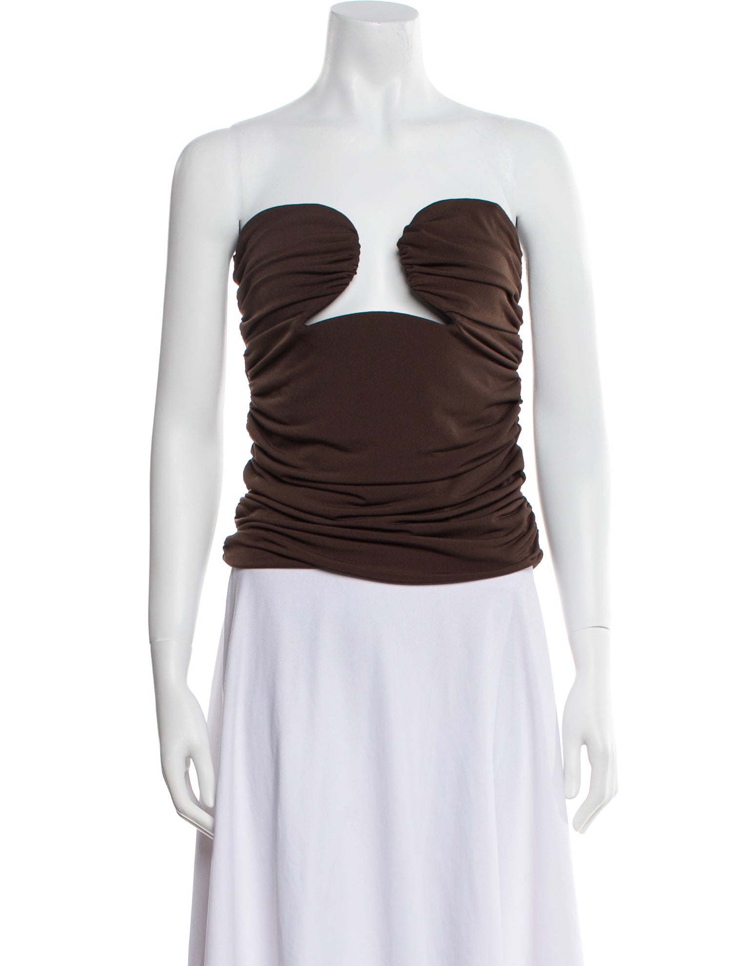 Pixie Market Strapless Crop Top