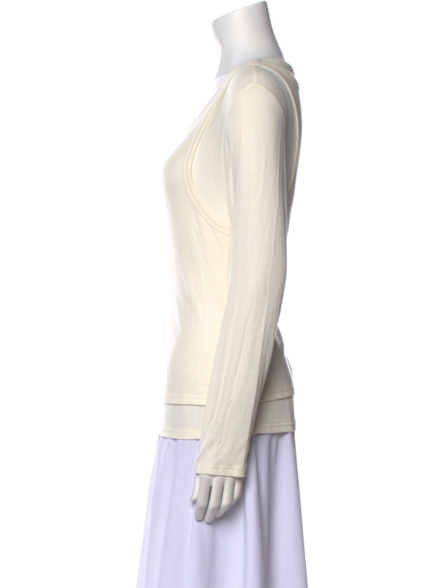 Pixie Market Scoop Neck Long Sleeve Sweatshirt