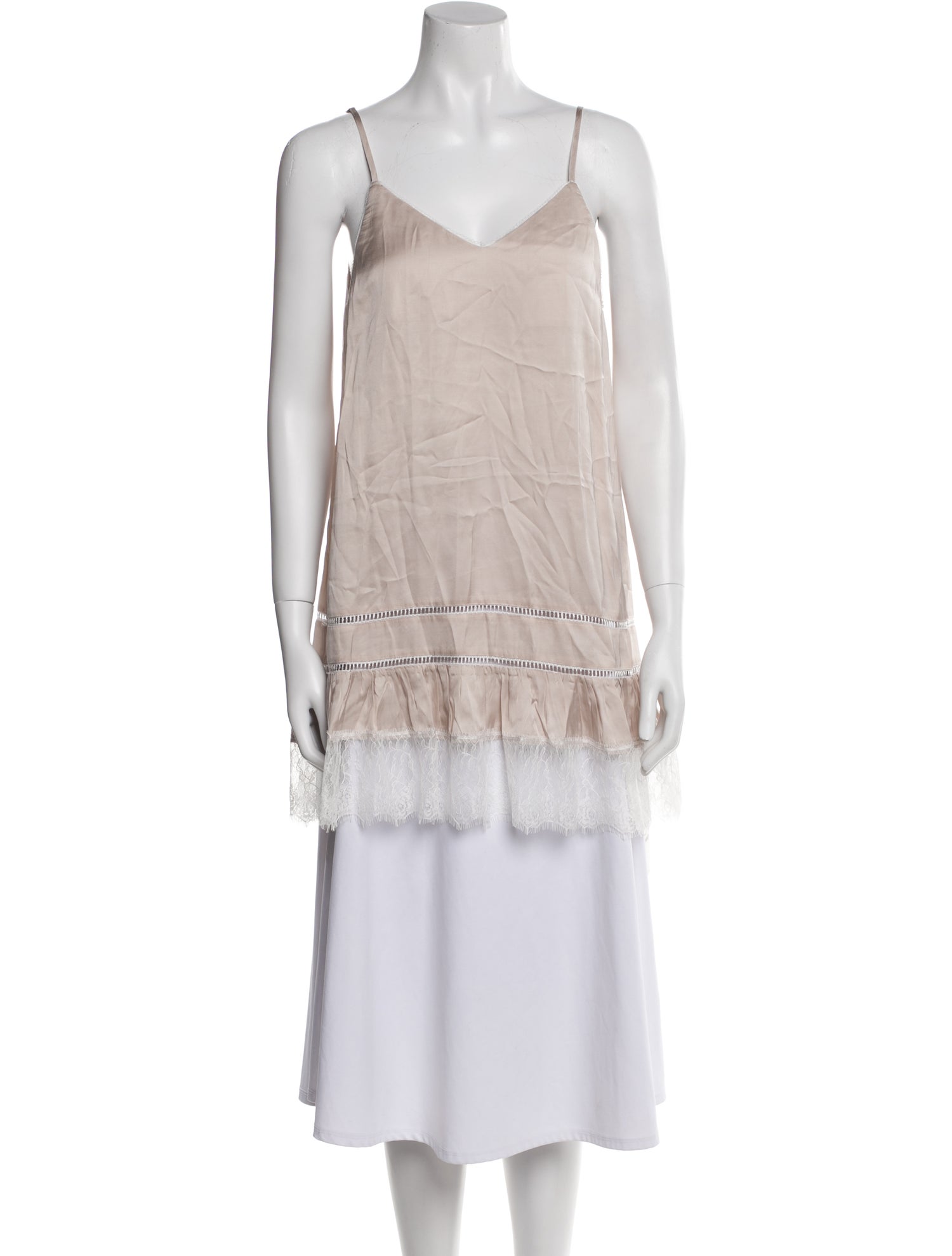 Pixie Market Square Neckline Sleeveless Tunic