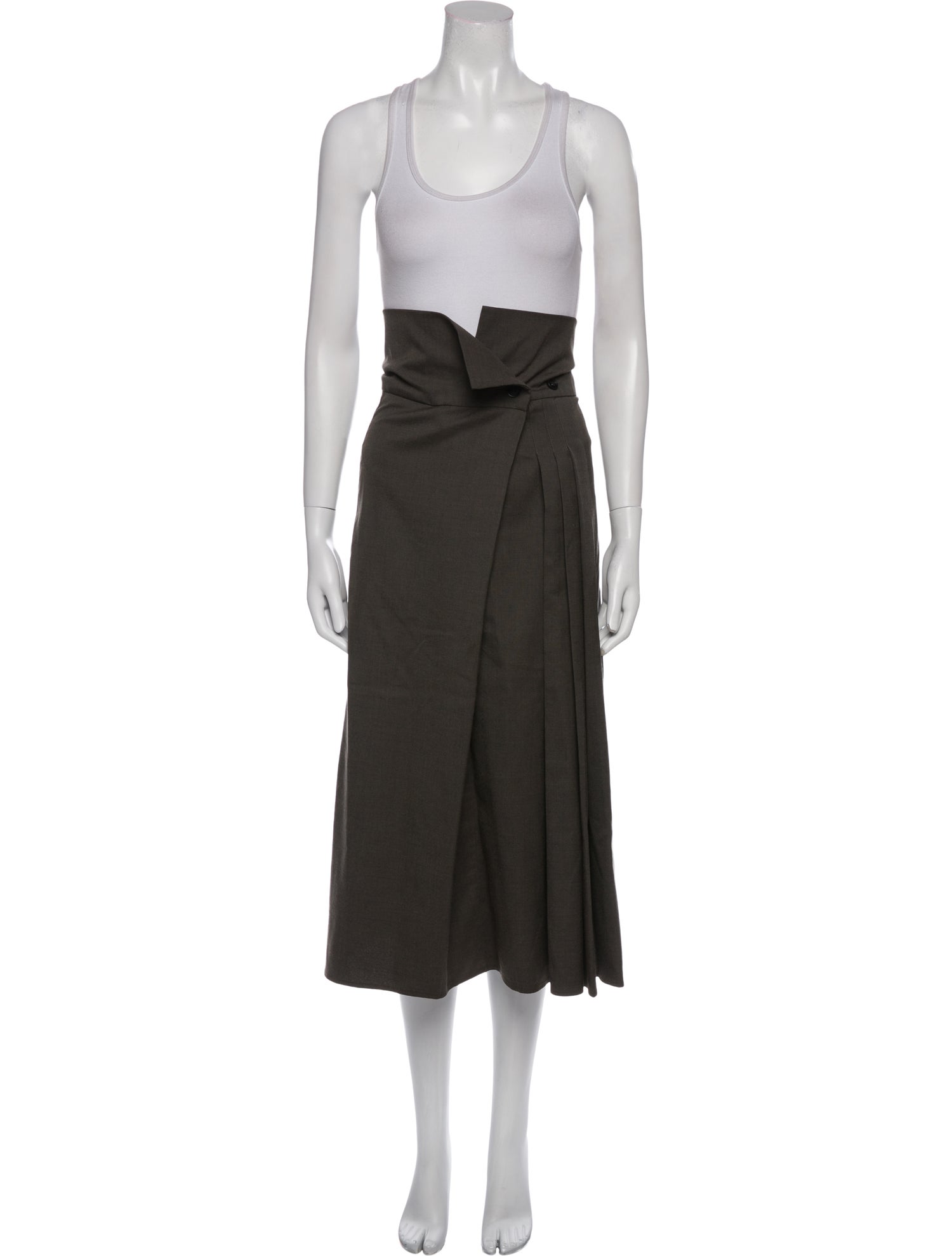 Pixie Market Midi Length Skirt