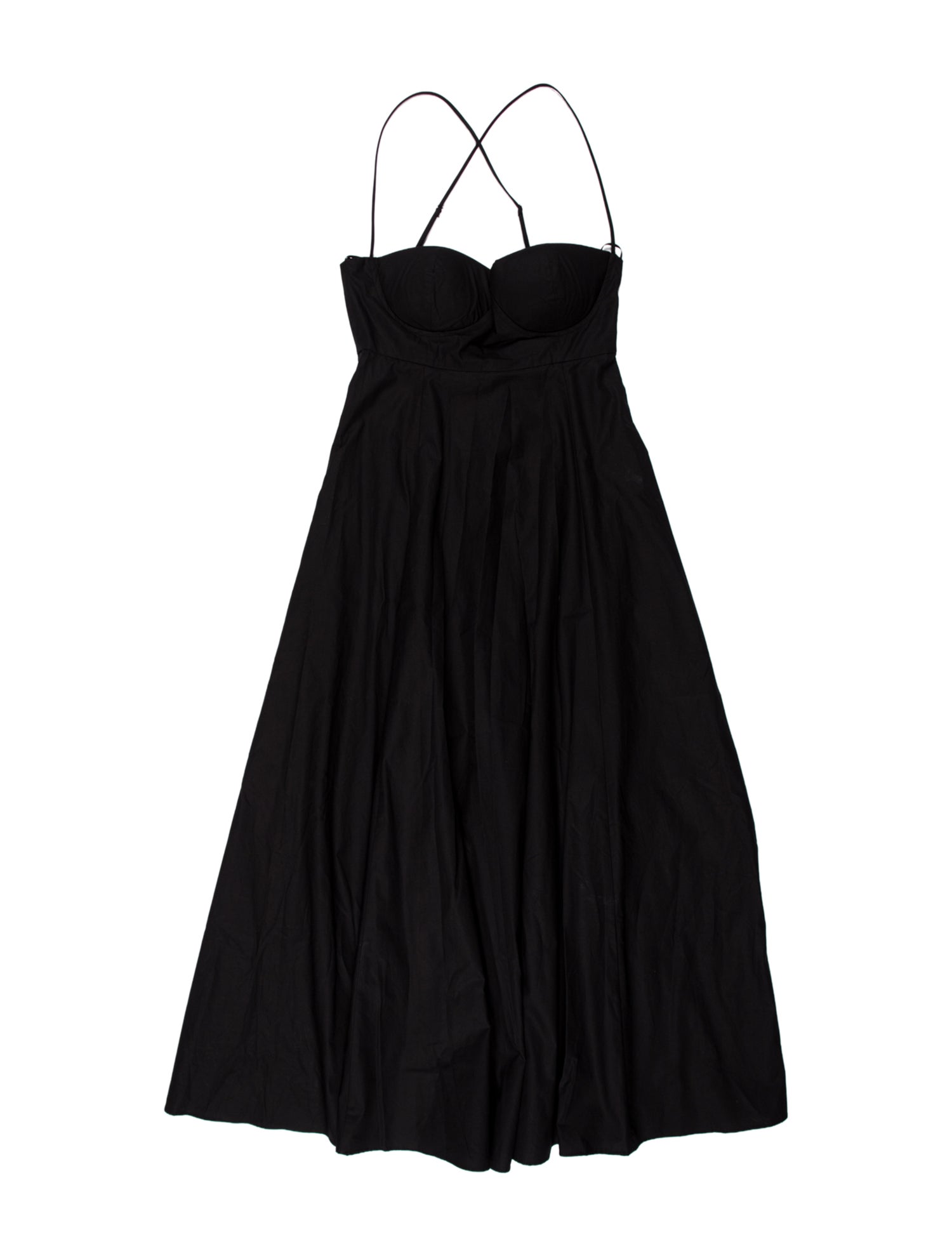 Pixie Market Square Neckline Midi Length Dress