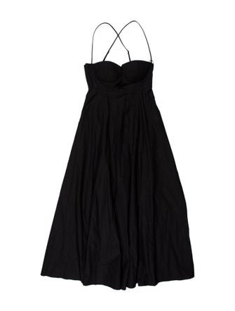 Pixie Market Square Neckline Midi Length Dress