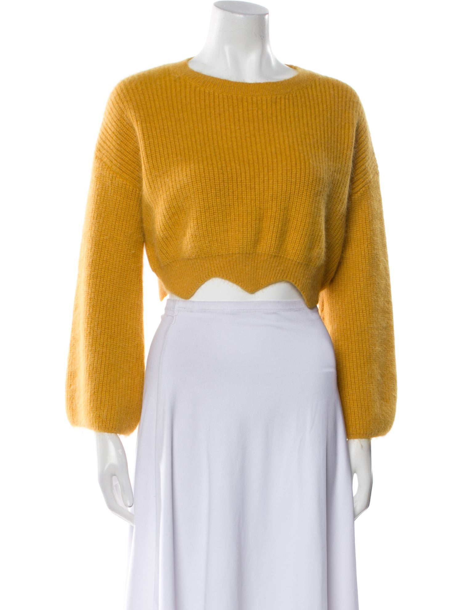 Pixie Market Angora Crew Neck Sweater