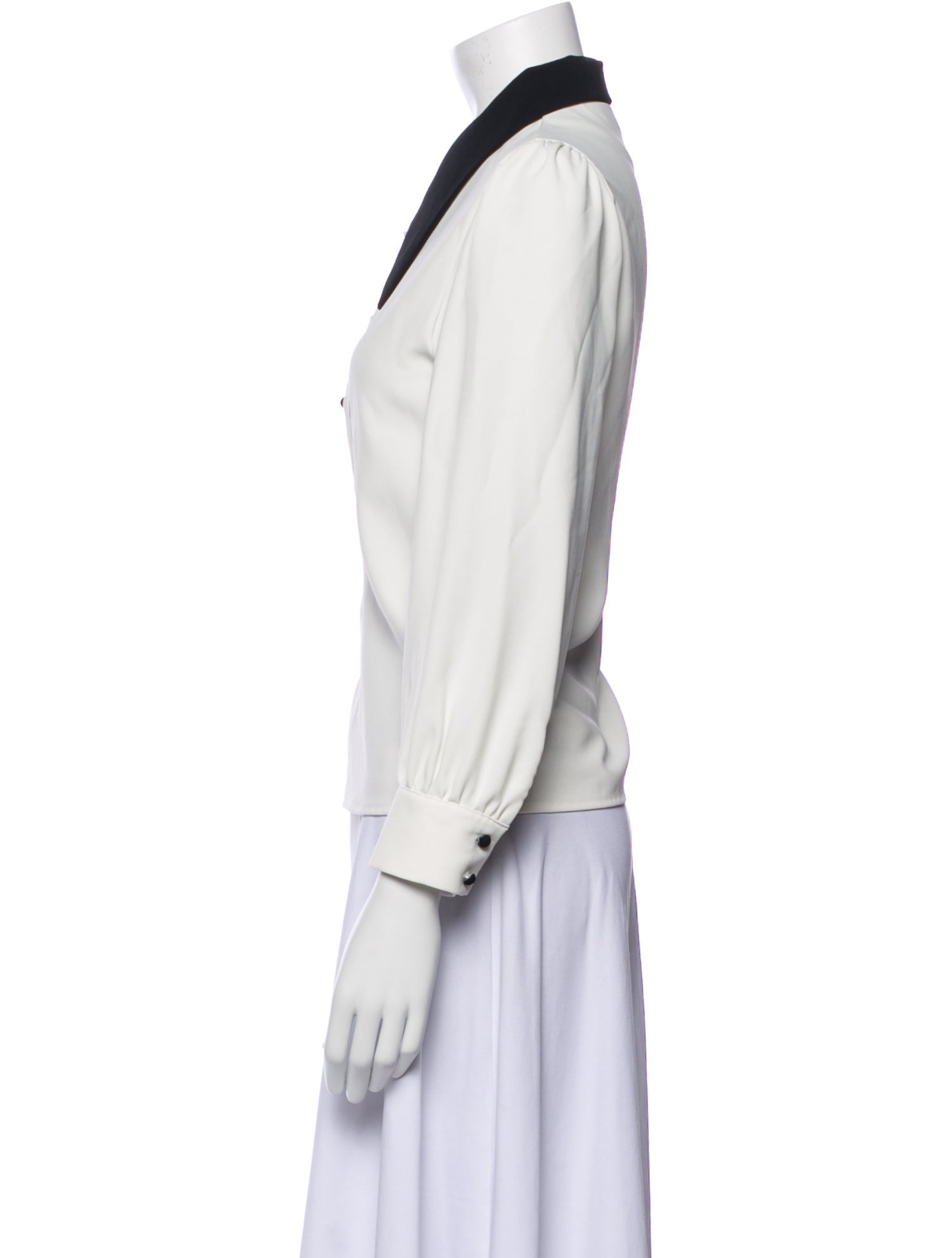 Pixie Market Long Sleeve Button-Up Top