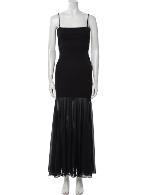 Pixie Market Square Neckline Long Dress