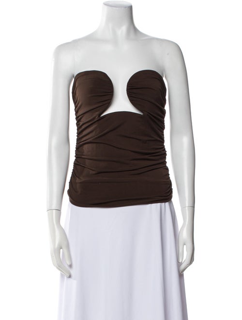 Pixie Market Strapless Crop Top