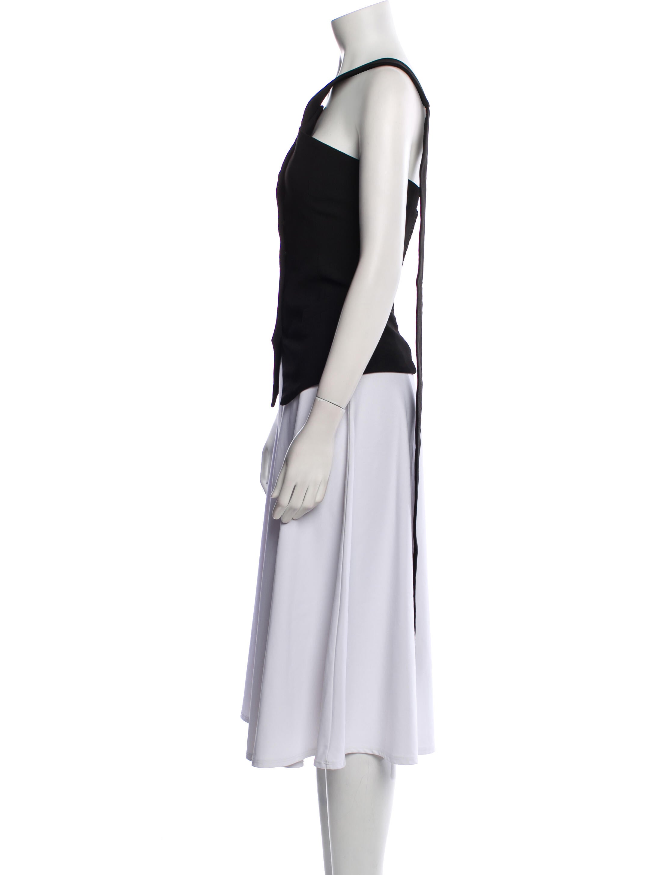 Pixie Market One-Shoulder Sleeveless Top