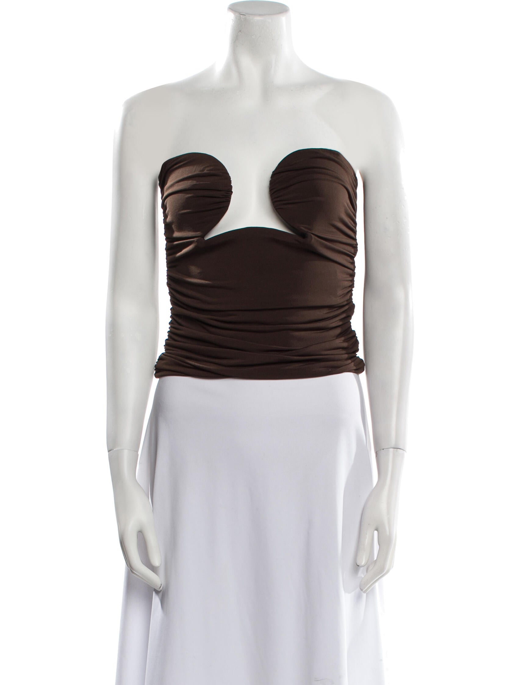 Pixie Market Strapless Crop Top