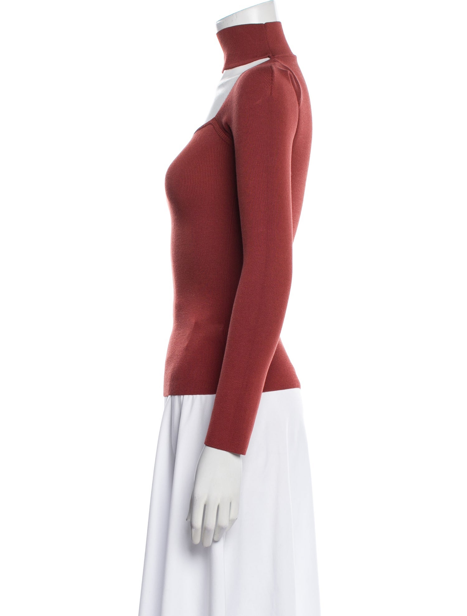 Pixie Market Square Neckline Long Sleeve Top