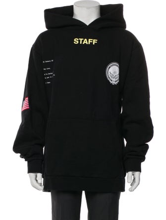 Pyer Moss Graphic Print Crew Neck Hoodie