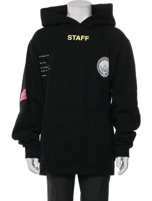 Pyer Moss Graphic Print Crew Neck Hoodie