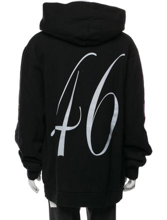 Pyer Moss Graphic Print Crew Neck Hoodie