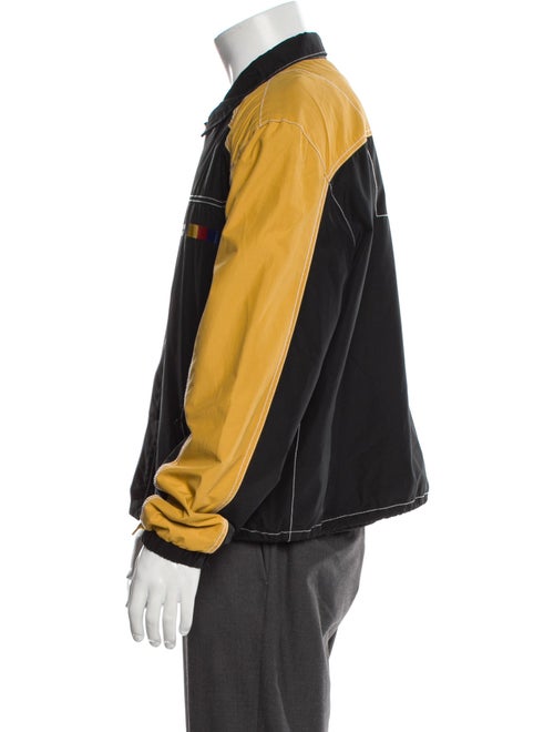 Pyer Moss Colorblock Pattern Windbreaker