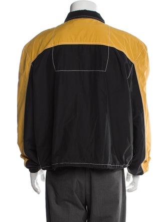 Pyer Moss Colorblock Pattern Windbreaker