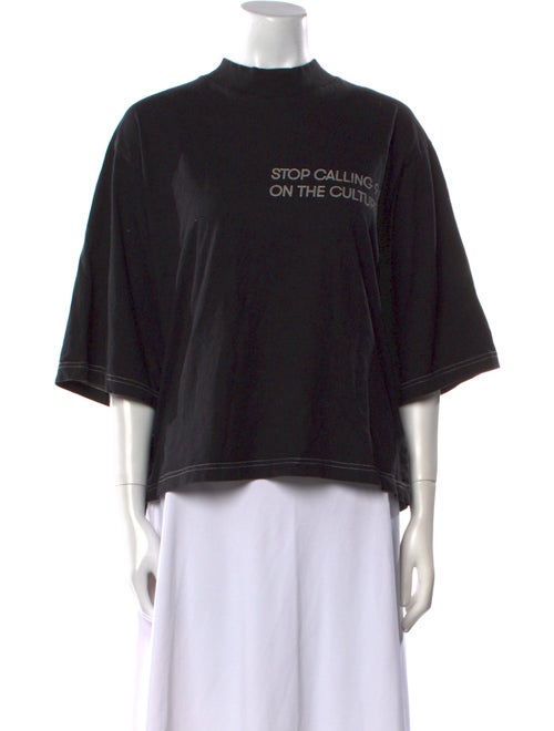 Pyer Moss Graphic Print Crew Neck Sweatshirt