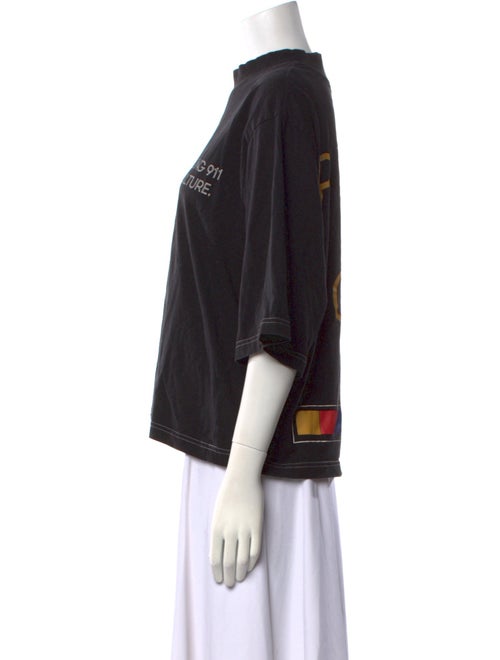 Pyer Moss Graphic Print Crew Neck Sweatshirt