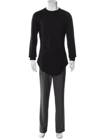 Pyer Moss Scoop Neck Long Sleeve T-Shirt