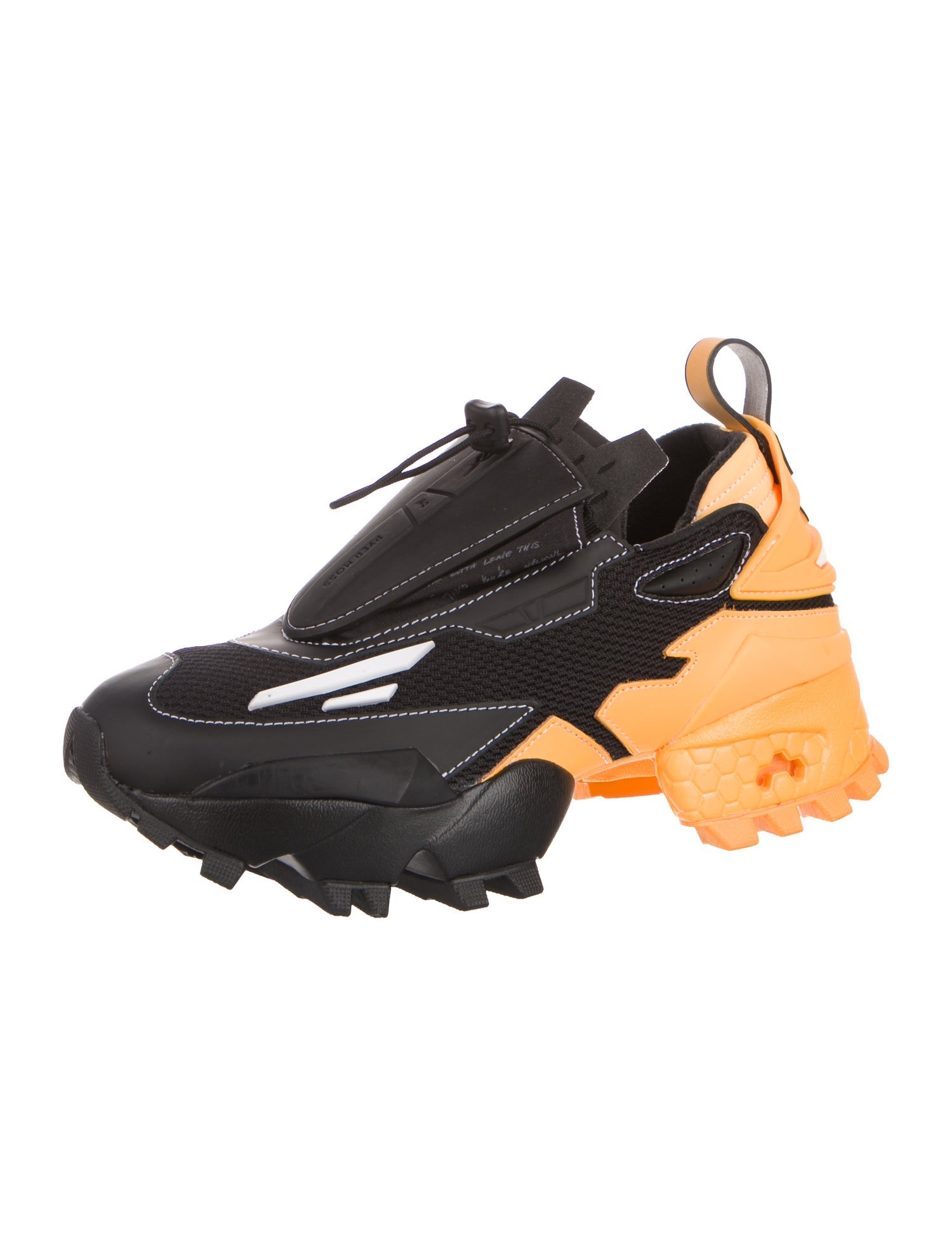 Pyer Moss x Reebok Mesh Colorblock Pattern Chunky Sneakers