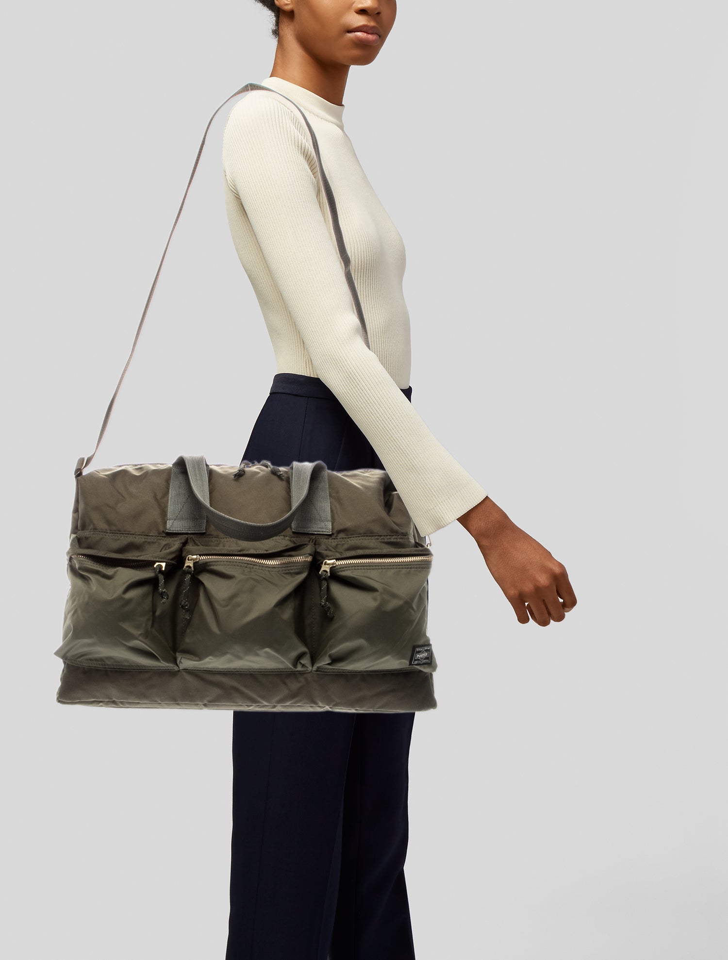 Porter-Yoshida & Co. Nylon Weekender Bag